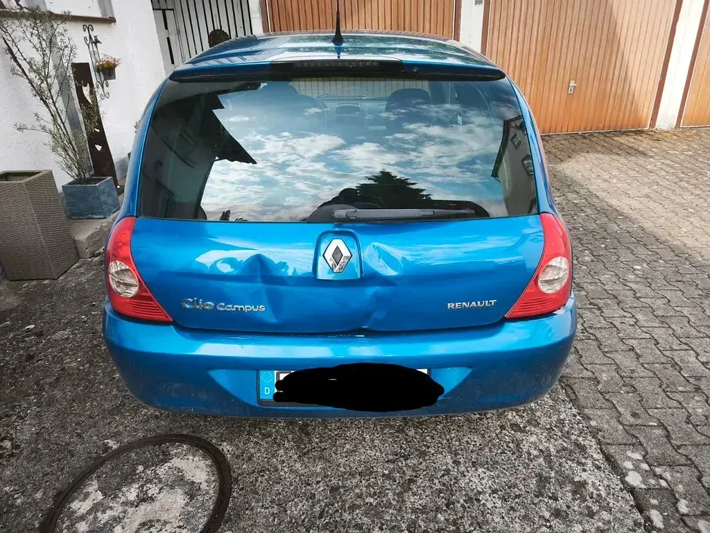 Gebraucht Renault Clio II Campus 75 PS (55 kW) 2006 Blau Limousine