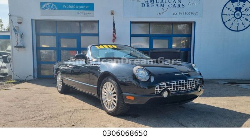 Schwarz Gebraucht 2002 Ford Thunderbird Cabrio | 16.800 € - Bild 1/4