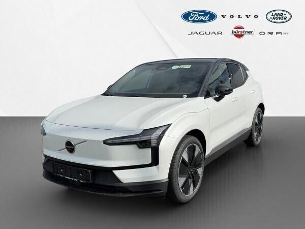 Weiß (crystal white) Gebraucht 2024 Volvo EX30 Performance SUV | 55.465 € - Bild 1/4