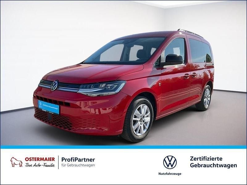 Rot Gebraucht 2023 VW Caddy Life Van / Kleinbus | 29.980 € (Guter Preis) - Bild 1/4