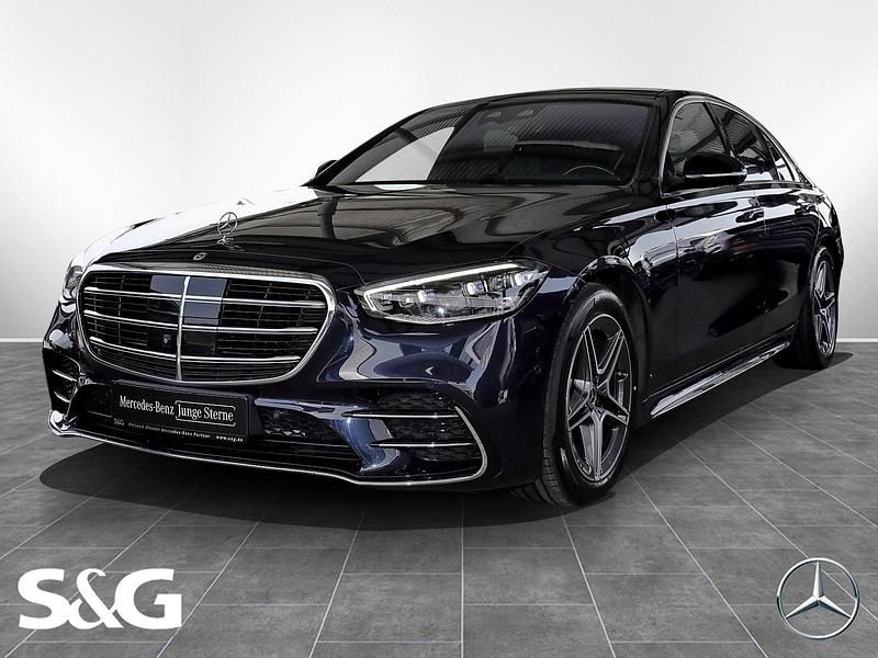 Metalliclack nautikblau Gebraucht 2022 Mercedes S400 AMG Limousine | 88.590 € (Teuer) - Bild 1/4