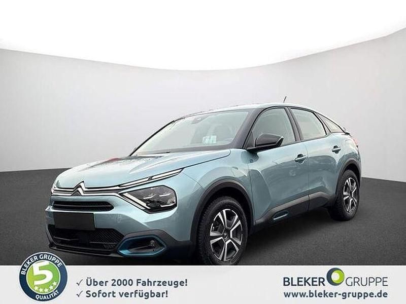 Gebraucht Citroën e-C4 Feel 100 kW (136 PS) 2021 Lackierung olbia blau/typ aussenverkleidung metalliclackierung Limousine