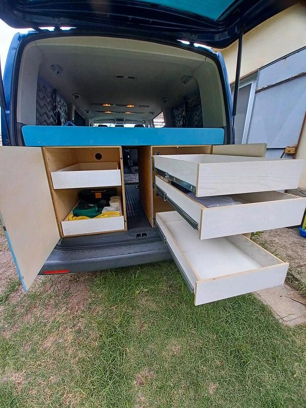 Gebraucht VW T5 131 PS (96 kW) 2007 Blau Van