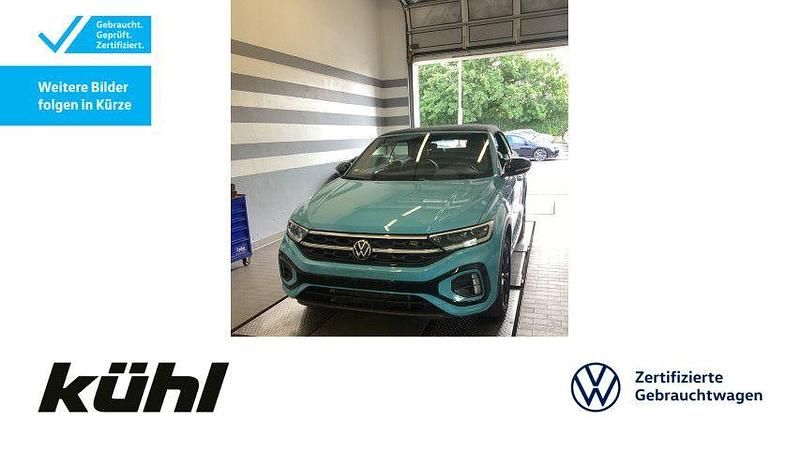 Teal blue Gebraucht 2023 VW T-Roc Cabriolet Style Cabrio | 29.290 € (Fairer Preis) - Bild 1/2