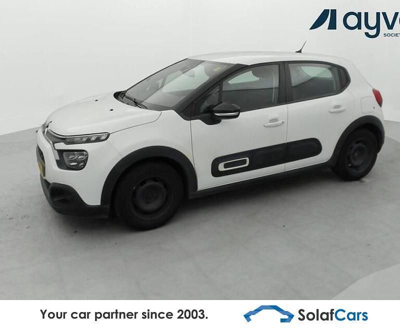 Weiß Gebraucht 2021 Citroën C3 Feel Kleinwagen | 8.424 € (Superpreis) - Bild 1/4