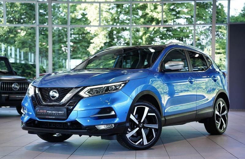 Blau Gebraucht 2019 Nissan Qashqai Tekna+ SUV | 17.900 € (Fairer Preis) - Bild 1/3