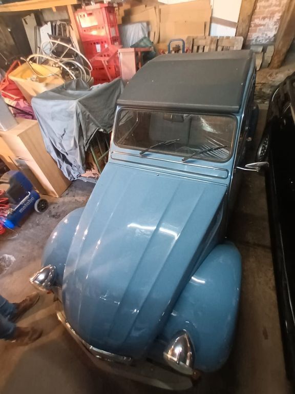 Blau Gebraucht 1986 Citroën 2CV Cabrio | 12.999 € - Bild 1/4