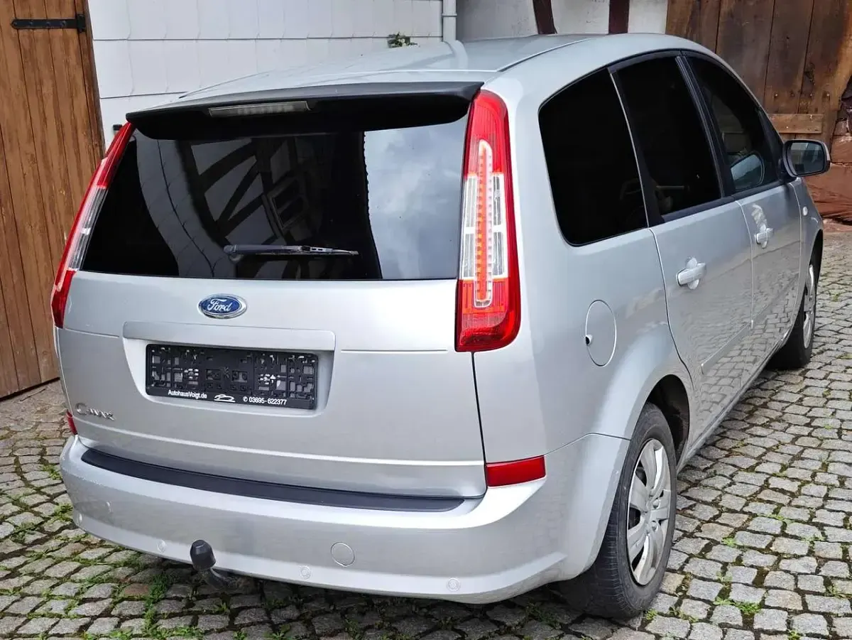 Gebraucht Ford C-MAX Style 101 PS (74 kW) 2009 Silber Van / Kleinbus