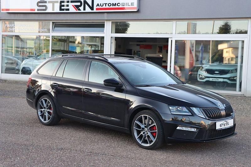 Schwarz Gebraucht 2019 Skoda Octavia RS Kombi | 18.990 € (Guter Preis) - Bild 1/4