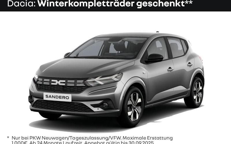Grau Neu 2025 Dacia Sandero Journey Kleinwagen | 21.030 € (Fairer Preis) - Bild 1/4