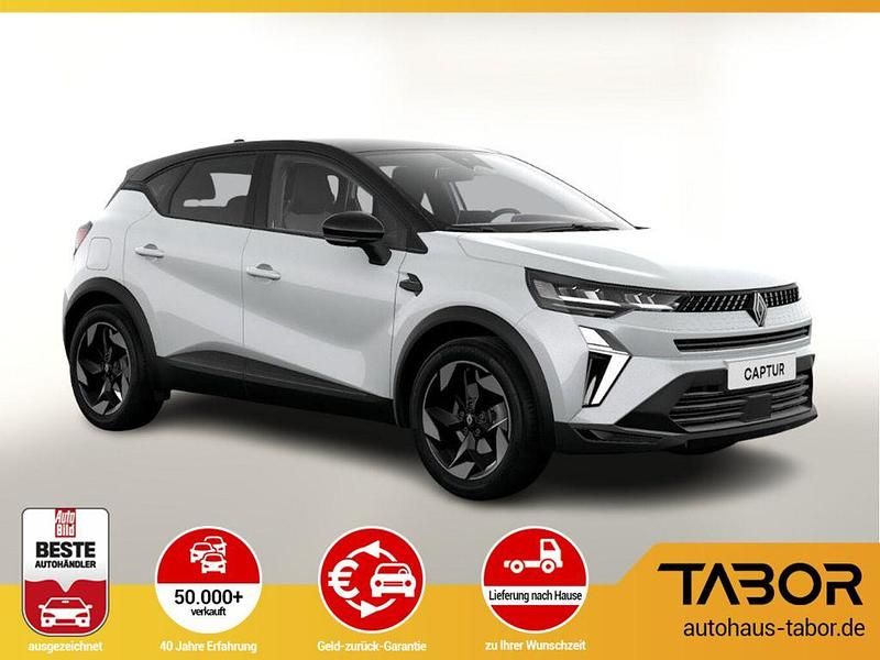 Weiß (perlmuttweiß / dachfarbe schwar) Gebraucht 2025 Renault Captur Techno SUV | 24.988 € (Guter Preis) - Bild 1/3