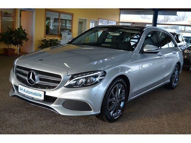 Iridiumsilber Gebraucht 2019 Mercedes C220 Kombi | 23.480 € (Fairer Preis) - Bild 1/1