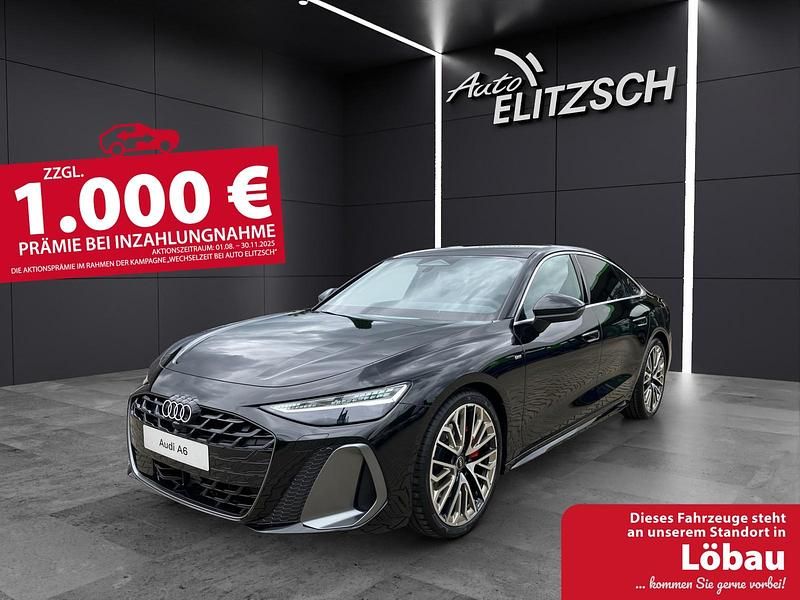 Neu Audi A6 S-Line 367 PS (269 kW) 2025 Mythosschwarz metallic Limousine