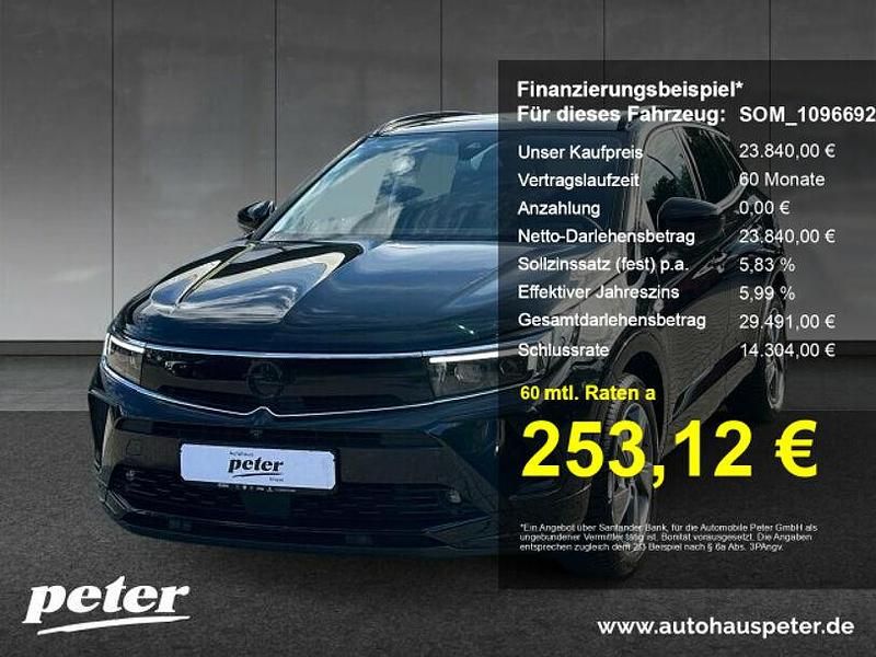 Schwarz Gebraucht 2024 Opel Grandland X GS Line SUV | 23.840 € (Fairer Preis) - Bild 1/3