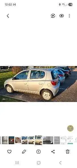 Gebraucht Toyota Yaris 68 PS (50 kW) 2000 Grau Kleinwagen