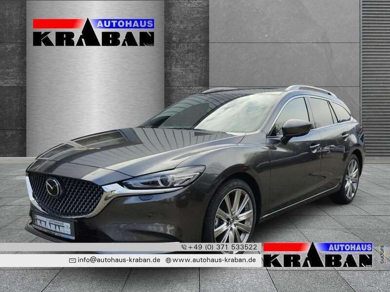 Machine grey Gebraucht 2024 Mazda 6 Takumi-Line Kombi | 39.490 € (Teuer) - Bild 1/4