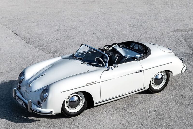 Weiß Gebraucht 1956 Porsche 356 Cabrio | 480.000 € - Bild 1/4
