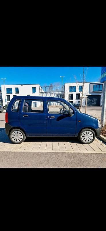 Gebraucht Opel Agila 60 PS (44 kW) 2001 Blau Van / Kleinbus