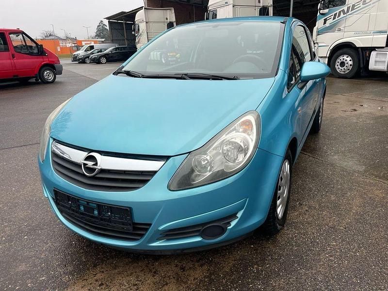 Blau Gebraucht 2011 Opel Corsa Edition Kleinwagen | 4.799 € (Fairer Preis) - Bild 1/4