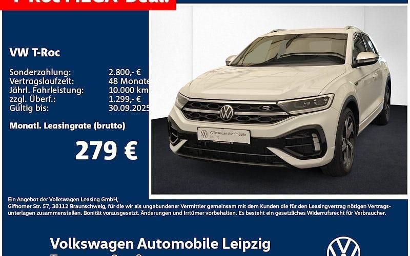 Weiß Neu 2025 VW T-Roc R SUV | 47.990 € (Teuer) - Bild 1/4