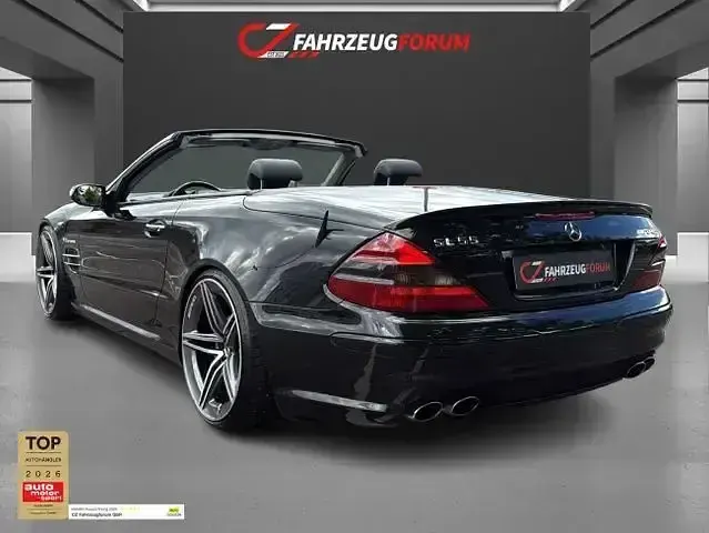 Gebraucht Mercedes SL55 AMG AMG 500 PS (367 kW) 2004 Schwarz Cabrio