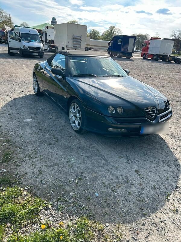 Schwarz Gebraucht 1998 Alfa Romeo Spider Cabrio | 3.500 € (Fairer Preis) - Bild 1/4