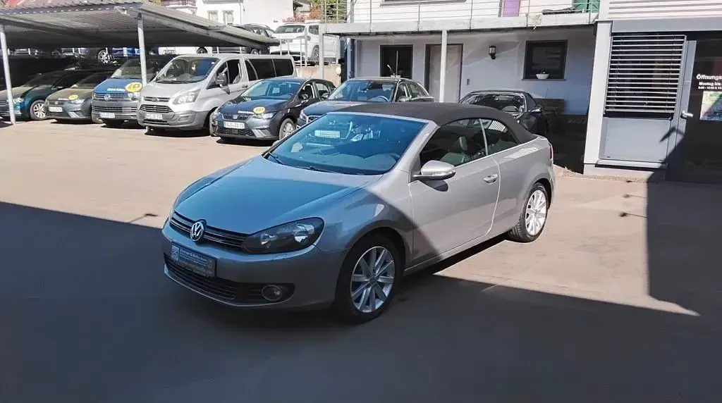 Gebraucht VW Golf Cabriolet Basis 160 PS (117 kW) 2012 Silber Cabrio