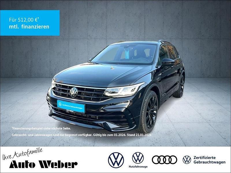 Schwarz Gebraucht 2024 VW Tiguan R-line SUV | 45.880 € (Etwas zu teuer) - Bild 1/4