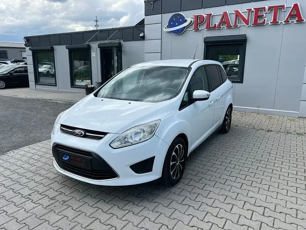 Gebraucht Ford Grand C-Max Trend 116 PS (85 kW) 2014 Weiß Van / Kleinbus