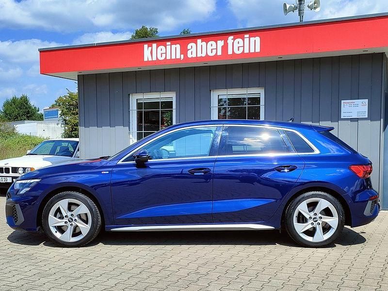Gebraucht Audi A3 S-Line 150 PS (110 kW) 2021 Blau Limousine