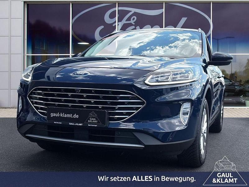 Blazerblau Gebraucht 2022 Ford Kuga Titanium X SUV | 26.970 € (Fairer Preis) - Bild 1/3