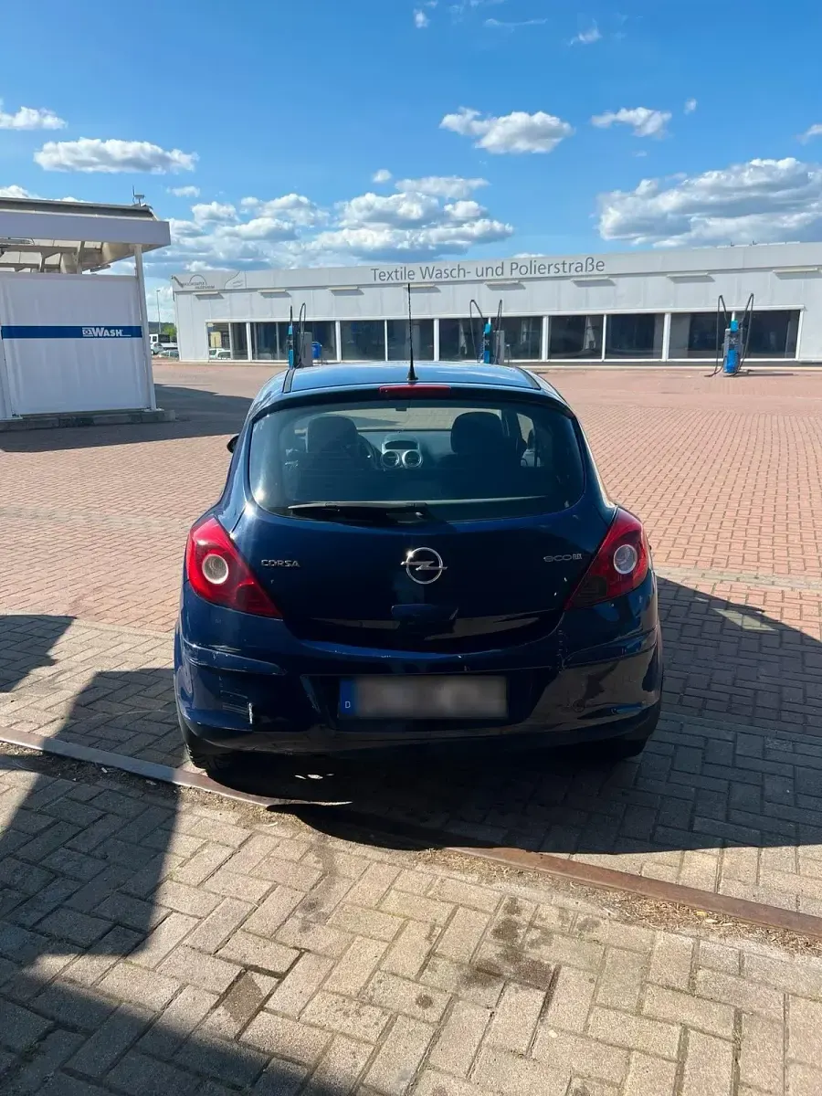 Gebraucht Opel Corsa 50 PS (36 kW) 2009 Blau Kleinwagen
