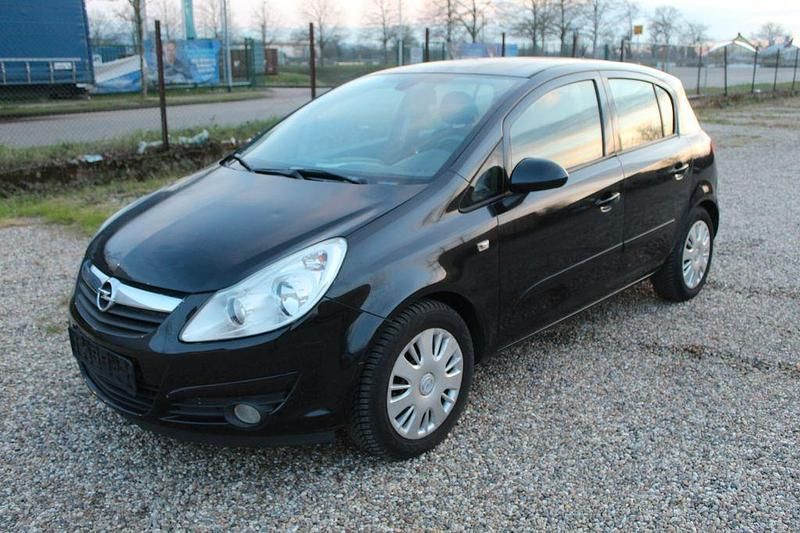 Schwarz Gebraucht 2007 Opel Corsa Cosmo Limousine | 999 € (Superpreis) - Bild 1/4