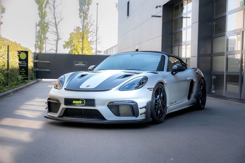 Weiß Neu 2025 Porsche Boxster Spyder Cabrio | 224.480 € - Bild 1/4