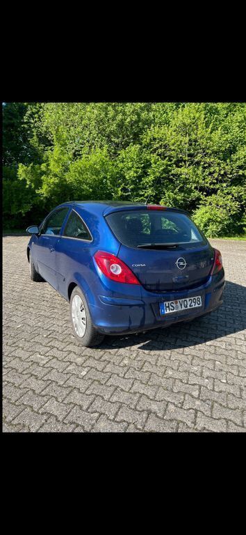 Blau Gebraucht 2009 Opel Corsa Limousine | 890 € (Superpreis) - Bild 1/4