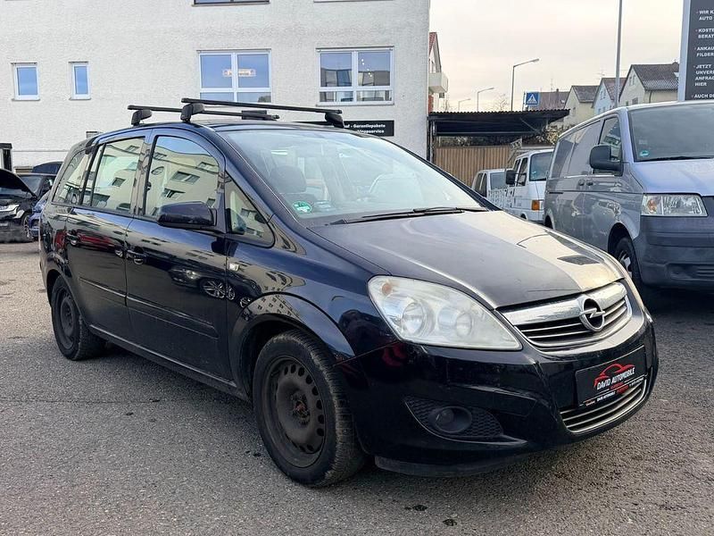 Gebraucht Opel Zafira Edition 140 PS (102 kW) 2009 Schwarz Van / Kleinbus