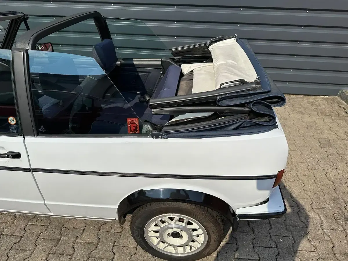 Gebraucht VW Golf Cabriolet 75 PS (55 kW) 1986 Weiß Cabrio