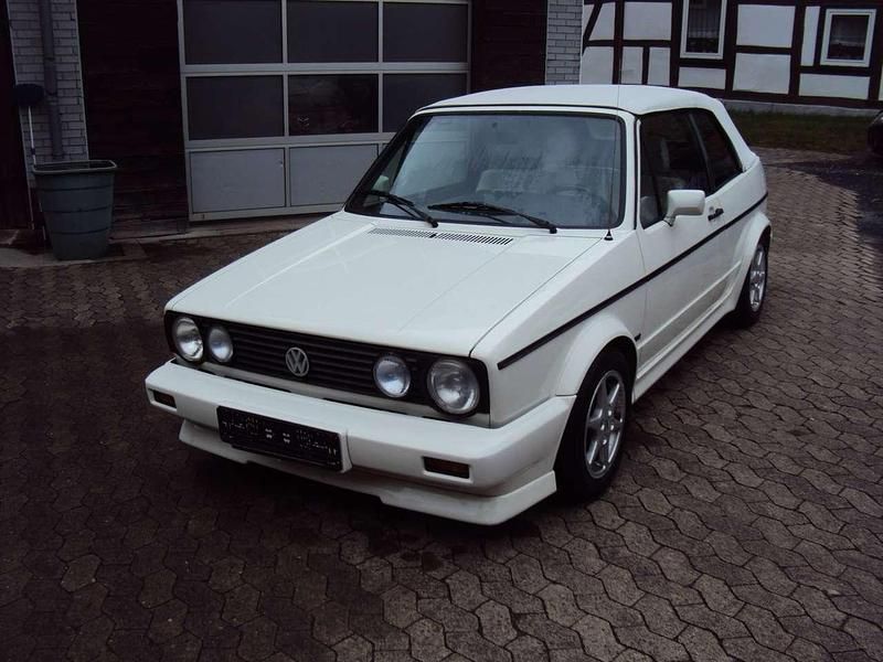 Gebraucht VW Golf Cabriolet 95 PS (69 kW) 1989 Weiß Cabrio