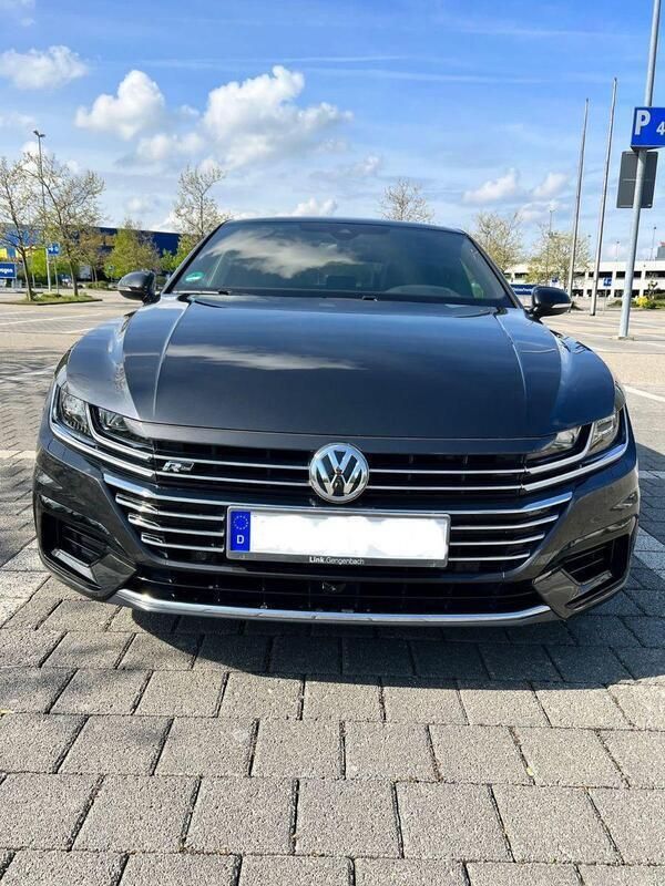 Schwarz Gebraucht 2018 VW Arteon R-line Limousine | 29.990 € - Bild 1/4