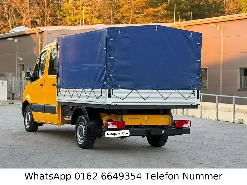 Używany Mercedes Sprinter 143 KM (105 kW) 2019 Żółty Van