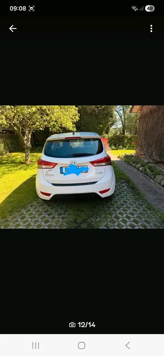 Gebraucht Hyundai ix20 90 PS (66 kW) 2012 Weiß Kleinwagen
