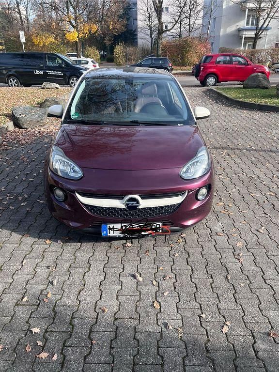 Rot Gebraucht 2016 Opel Adam Glam Kleinwagen | 5.200 € (Superpreis) - Bild 1/4