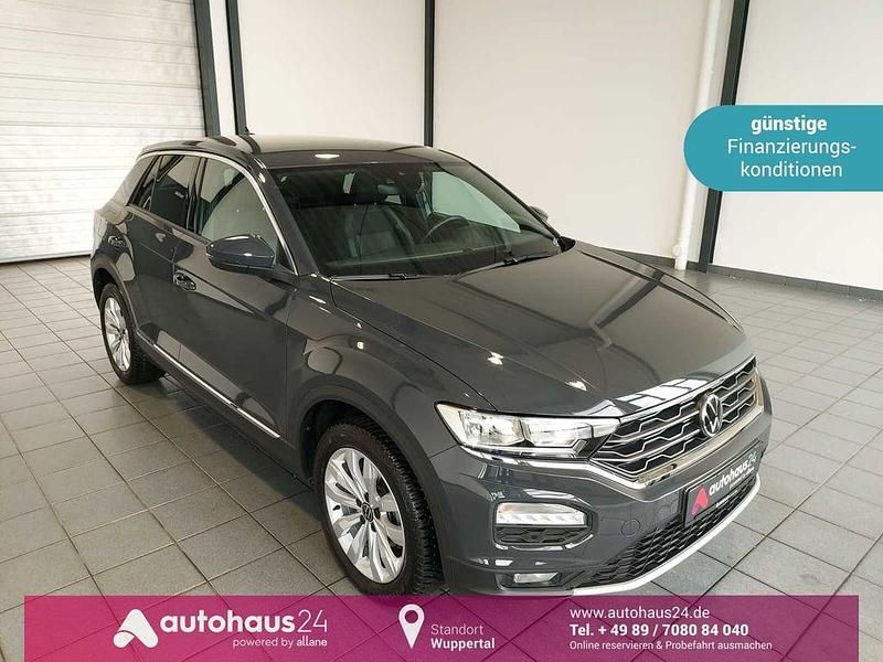 Grau Gebraucht 2021 VW T-Roc Sportline SUV | 22.440 € (Guter Preis) - Bild 1/4