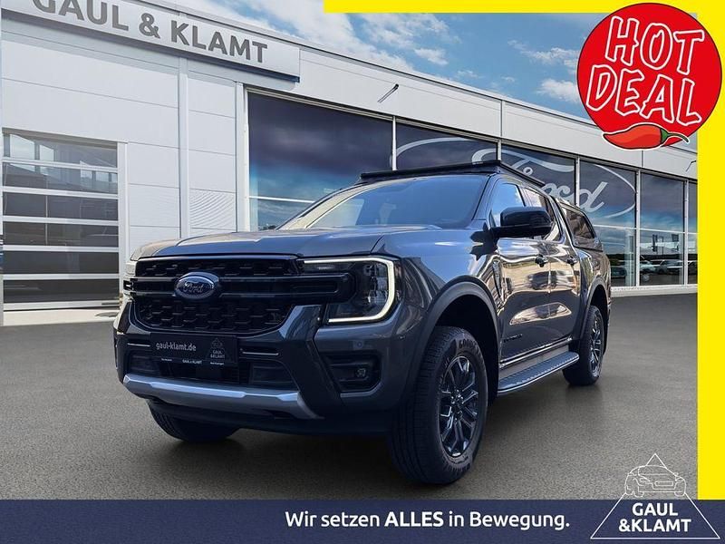 Carbonized gray/asher gray Gebraucht 2024 Ford Ranger Wildtrack Abholung | 53.210 € (Teuer) - Bild 1/4