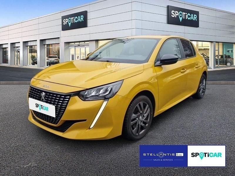 Gelb Gebraucht 2021 Peugeot 208 Active Kleinwagen | 13.980 € (Fairer Preis) - Bild 1/4