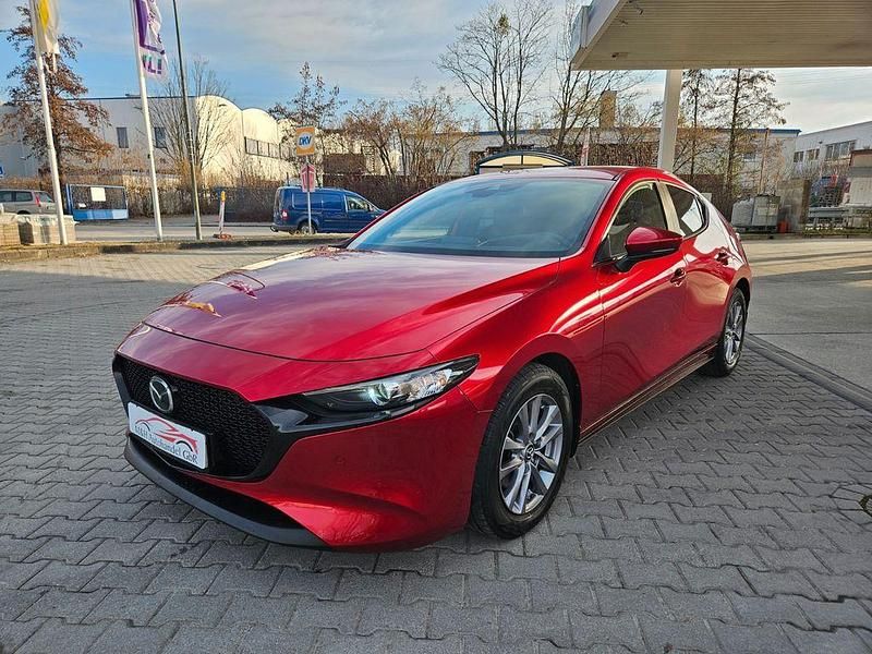 Gebraucht Mazda 3 Selection 122 PS (89 kW) 2021 Rot Limousine