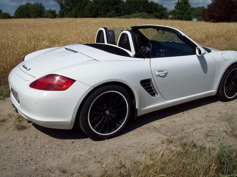 Weiß Gebraucht 2008 Porsche Boxster S Cabrio | 24.900 € (Guter Preis) - Bild 1/4