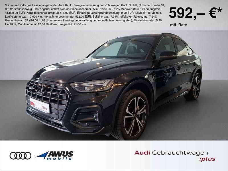 Schwarz Gebraucht 2022 Audi Q5 Sportback Business SUV | 44.890 € (Fairer Preis) - Bild 1/4
