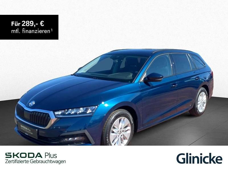 Lavablau metallic Gebraucht 2022 Skoda Octavia Ambition Kombi | 24.433 € (Fairer Preis) - Bild 1/3