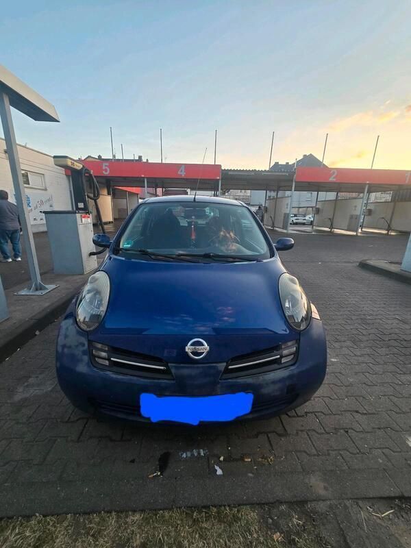Blau Gebraucht 2005 Nissan Micra Kleinwagen | 1.700 € (Fairer Preis) - Bild 1/4